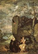 Diego Velazquez Saint Anthony Abbot Saint Paul the Hermit oil painting picture wholesale